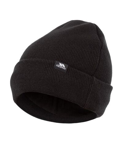 Unisex adult littlebrook beanie black Trespass