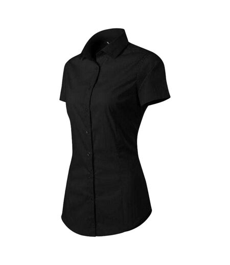 Chemisier Motif/style Éclair Femme Noir Malfini