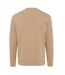 Unisex adult denali recycled cotton undyed sweatshirt heather brown Iqoniq-2