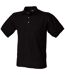 Henbury Mens Ultimate 65/35 Polo Shirt (Black)