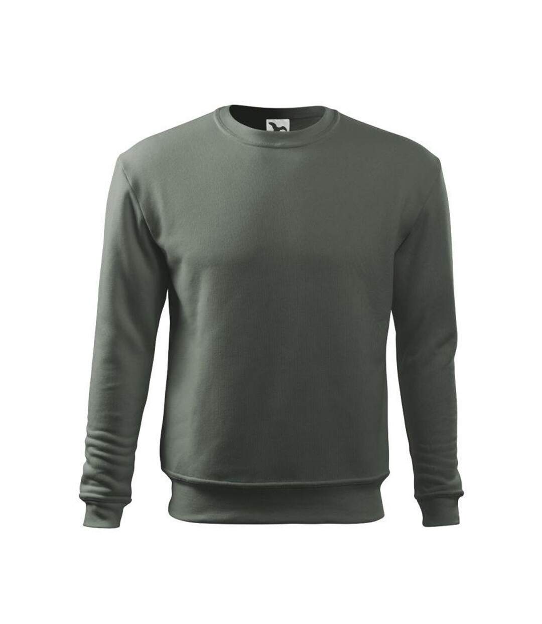 Sweat Essential Homme Gris Foncé Malfini-1