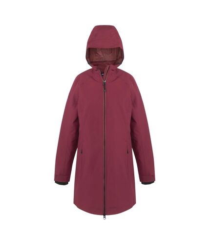 Veste imperméable denbury femme rouge foncé / rouge clair Regatta