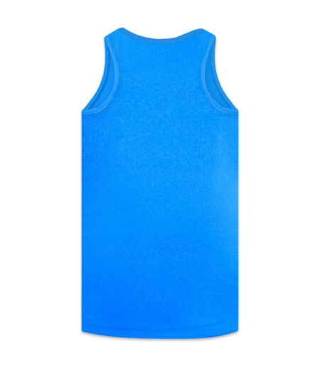 Duke Mens Fabio-2 Muscle Vest (Blue) - UTDC168