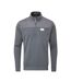 Mens active-tech zip neck top slate grey Stuburt