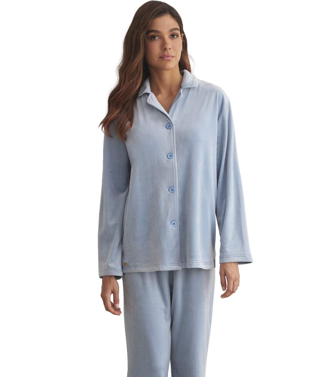 Pyjama pantalon chemise manches longues POLARSOFT Selmark-2