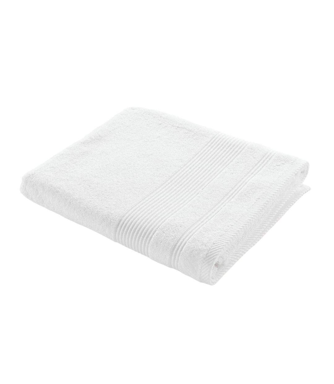 Drap de Bain Tendresse 90x150cm Blanc-1