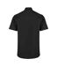 Kustom Kit Mens Premium Oxford Tailored Short-Sleeved Shirt (Black)