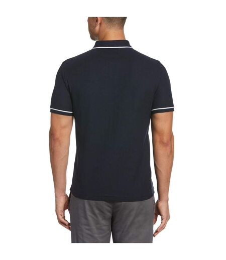 Mens Short-sleeved Polo Shirt Navy Blue Original Penguin
