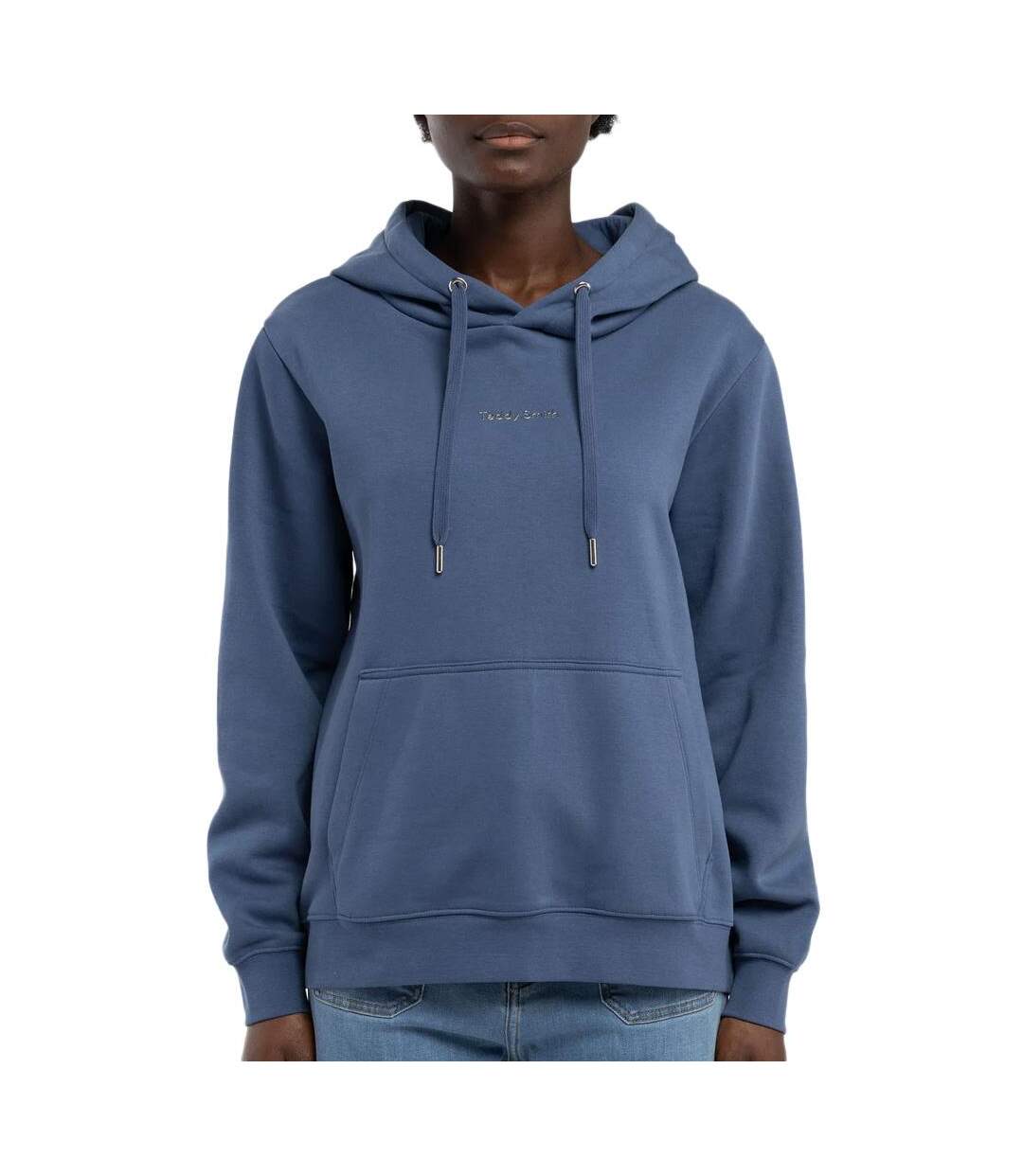 Sweat bleu femme teddy smith solene - l-1