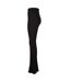 Legging Motif/style Côtelé Femme Noir Urban Classics-3
