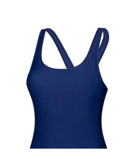 Maillot De Bain 1 Pièce Tina Femme Bleu Marine Aqua Speed