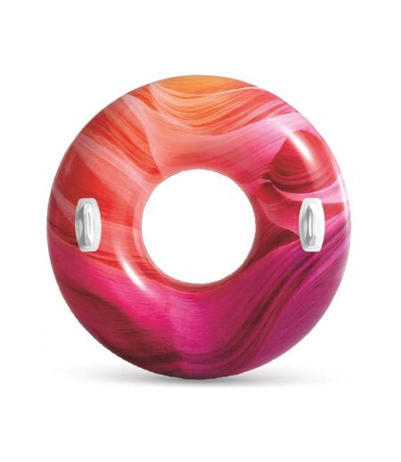 Bouée rose/orange intex tube wavy 114 cm - taille unique