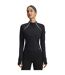 Womens/ladies Velociti Long-sleeved Top Black Under Armour-1