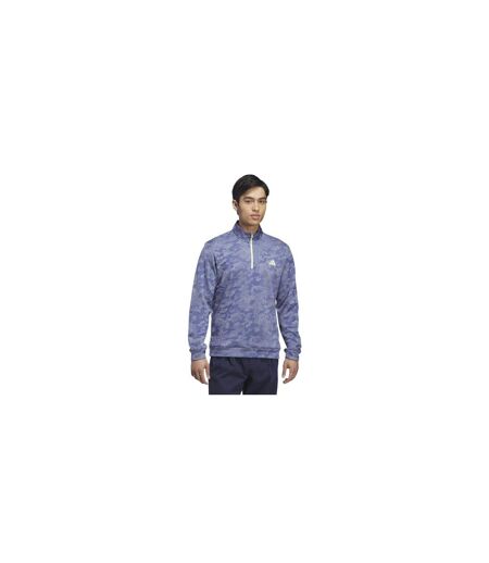 Mens Ultimate 365 Durable Water Repellent Sweatshirt Indigo Lemon Adidas
