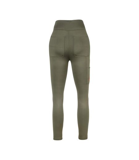 Womens/ladies Utility Leggings Olive Jack Pyke