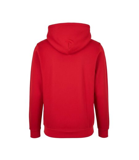 Sweat À Capuche Basic Homme Rouge Vif Build Your Brand
