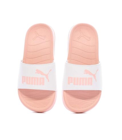 Claquettes Rose Foncé/Blanc Femme Puma Popcat 20 - 35.5