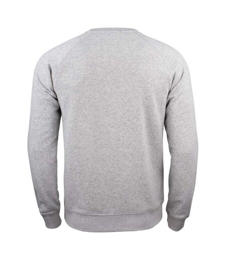 Clique Mens Premium Melange Sweatshirt (Grey Melange)
