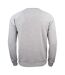 Clique Mens Premium Melange Sweatshirt (Grey Melange)