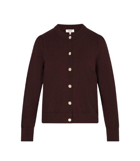 Gilet marron femme morgan mknot