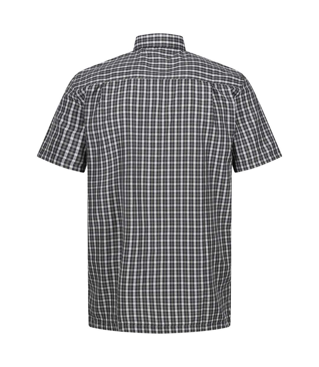 Mens Kalambo Viii Checked Shirt Agave Green Ash Regatta-3