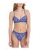 Soutien-gorge sans armatures souple bleu Gaby