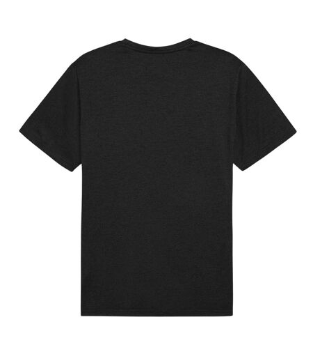 Mens Essentials Logo Regular T-shirt Black Heather Puma