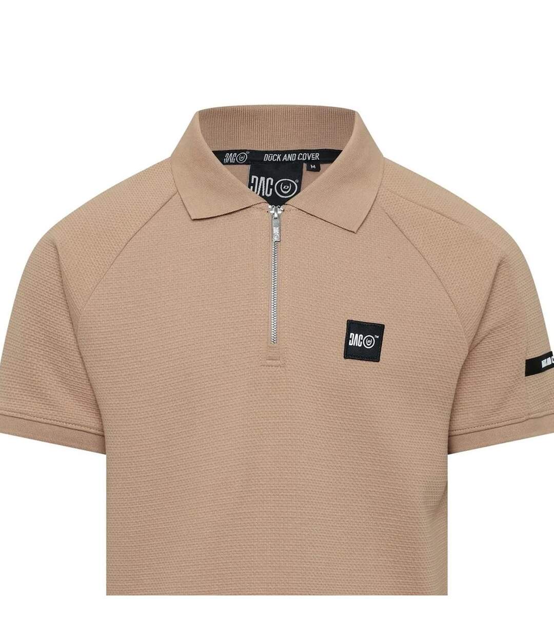 Mens Topfield Polo Shirt Sand Duck And Cover-3