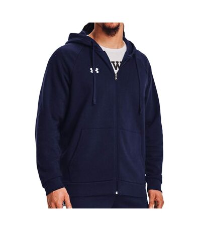 Sweat Bleu Homme Under Armour Rival Fleece - L