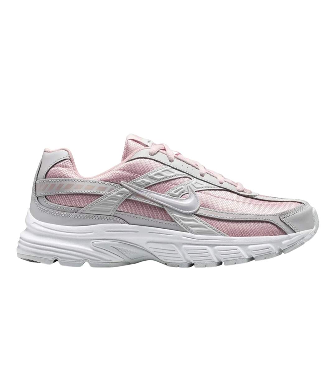 Baskets Motif/style Logo Initiator Femme Blanc Gris Rose Nike-1