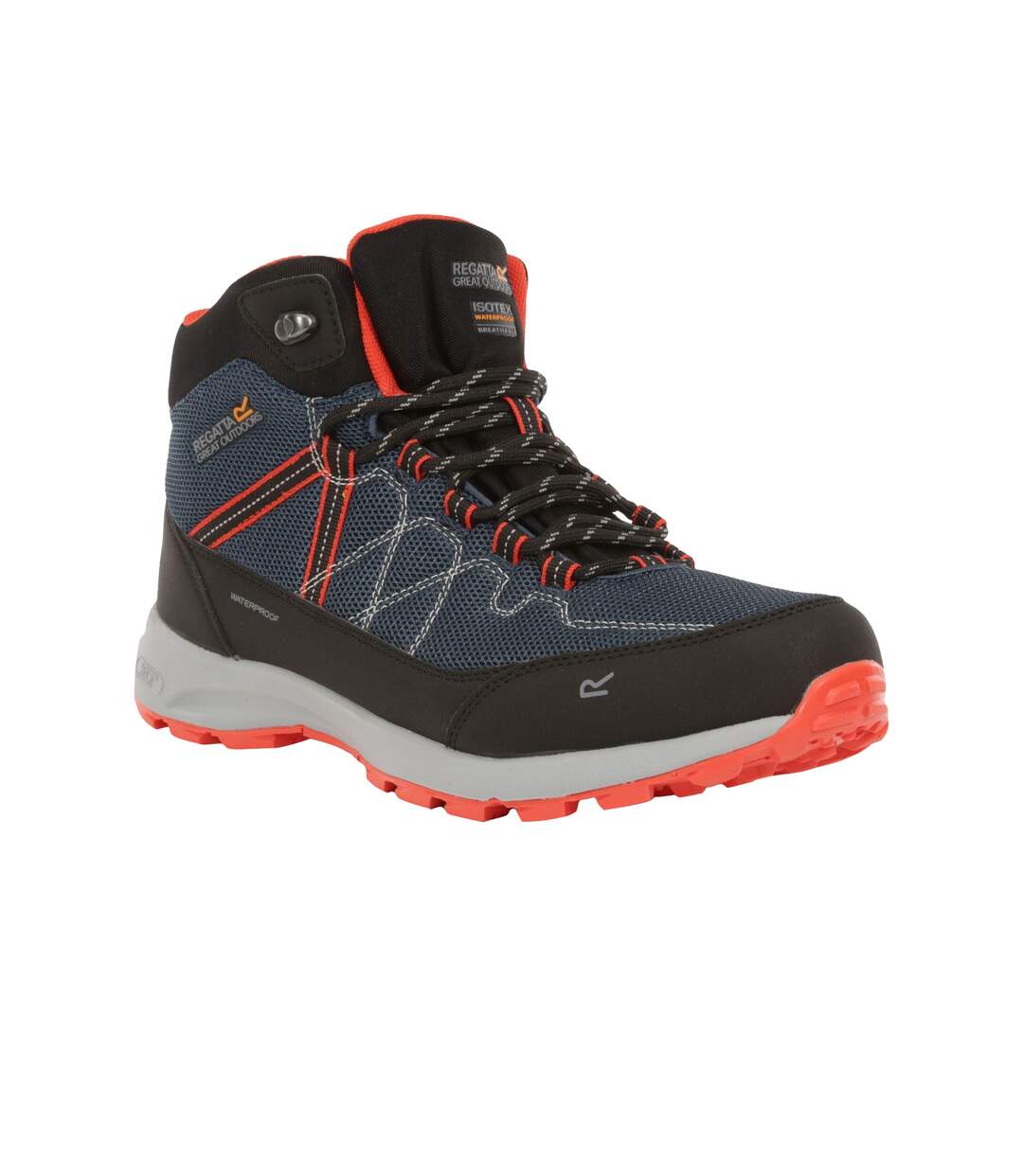 Bottines De Marche Samaris Lite Homme Bleu Nuit Orange Regatta-1