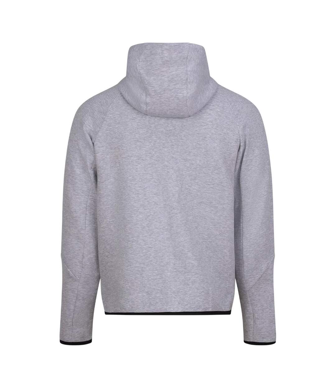Mens Awdis Adapt Fleece Full Zip Hoodie Sport Grey Just Cool-2
