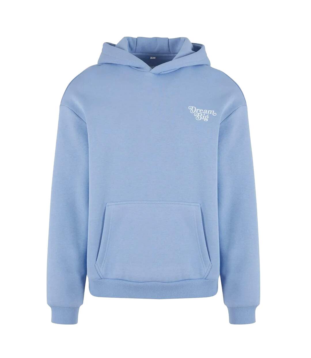 Sweat À Capuche Motif/style Duveteux Up And Beyond Homme Bleu Poudré Mister Tee-2