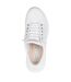 Baskets Femme Blanc Jaune Or Skechers-3