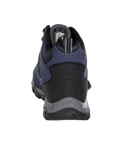 Regatta Mens Holcombe IEP Mid Hiking Boots (Navy/Granite) - UTRG3660