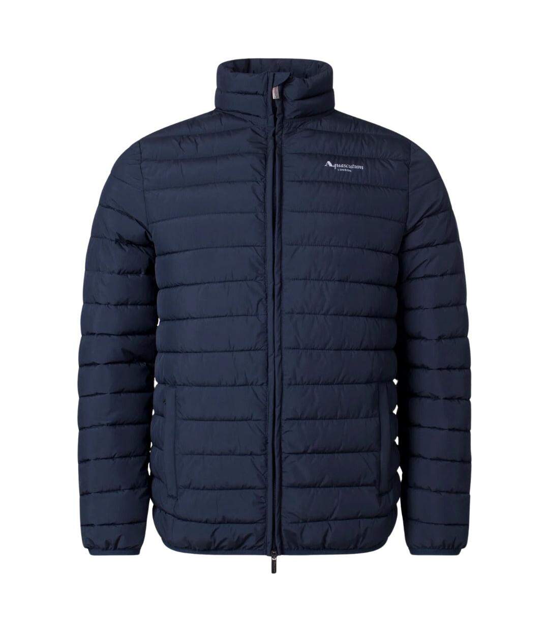 Doudoune Matelassée Sport Homme Bleu Marine Foncé Aquascutum-1