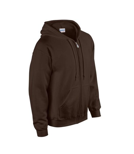 Veste À Capuche Adulte Chocolat Foncé Gildan