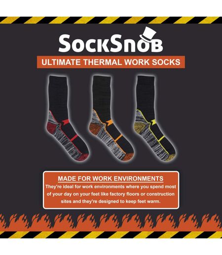Mens Thermal Ultimate Cotton Rich Work Socks