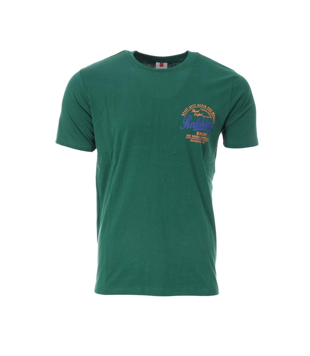 T-Shirt vert homme redskins ts6214-1