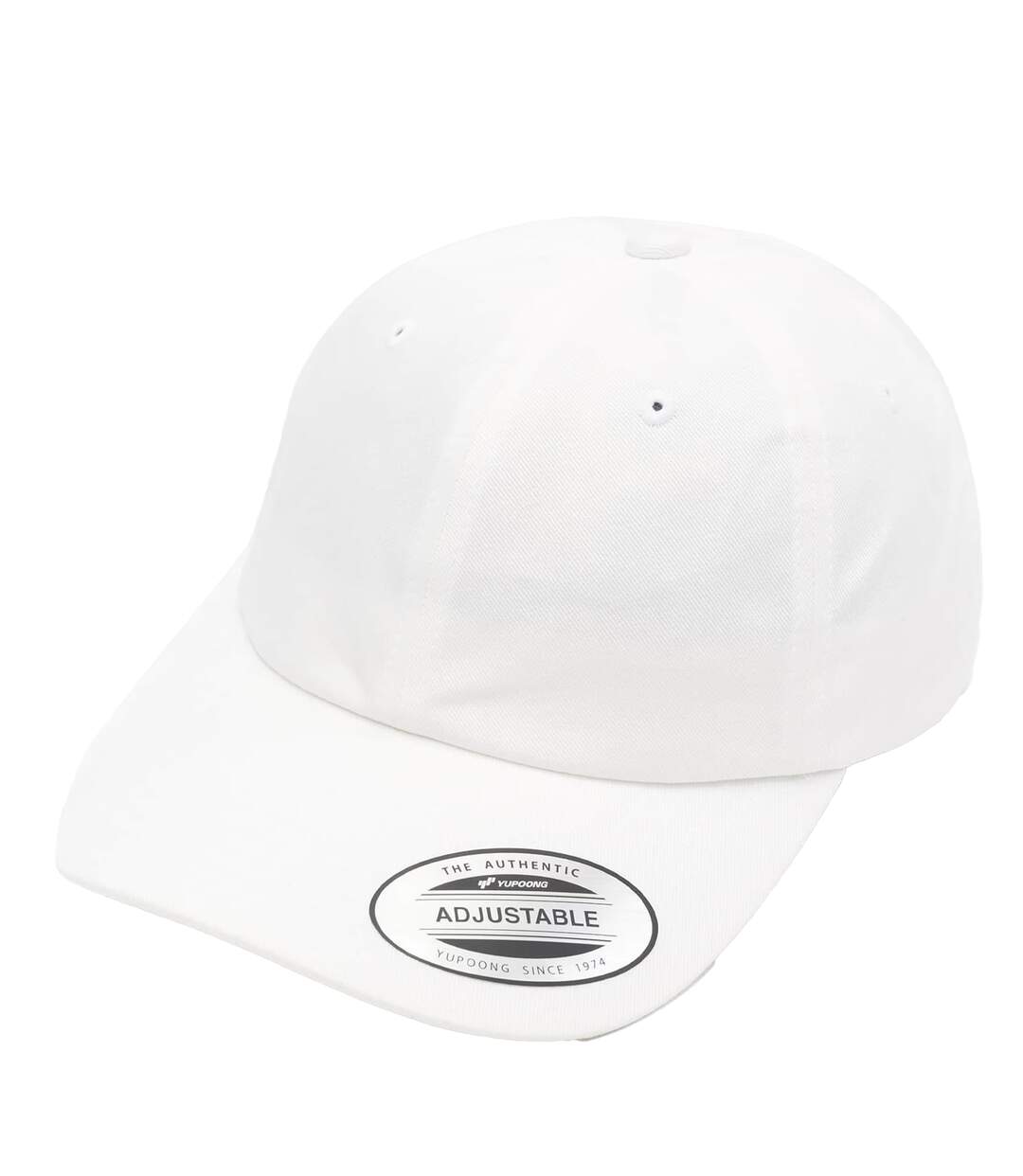 Casquette De Baseball Classic Adulte Blanc Flexfit-1