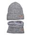 Pack Bonnet Tour de Cou INFINITIF Pack 1212 GRIS-3