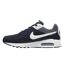 Mens Air Max Leather Trainers Navy White Nike-3