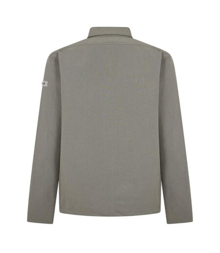 Mens Double Pocket Utility Jacket Light Grey Capo