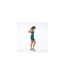 Womens/ladies Shorts Botanical Garden IQ-1