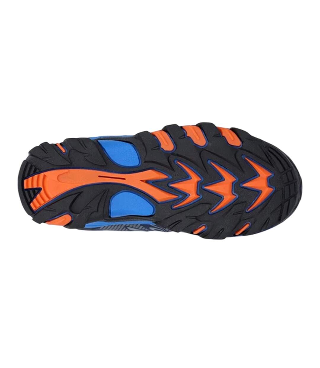 Chaussures Montantes De Randonnée Jackdaw Enfant Bleu Marine Bleu Lac Orange Hi-Tec-4
