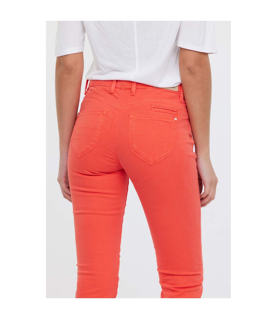 Pantalon coton slim JANA