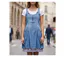 MAYFLOWER VF048S - Robe en jean pour femme : le charme décontracté de l'effet Liberty Stone-1