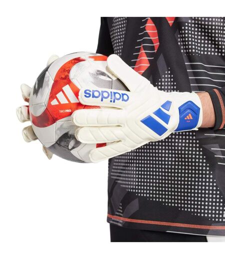 Gants De Gardien De But Copa Club Adulte Blanc Bleu Adidas