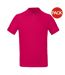 Polos homme framboise B&C-1