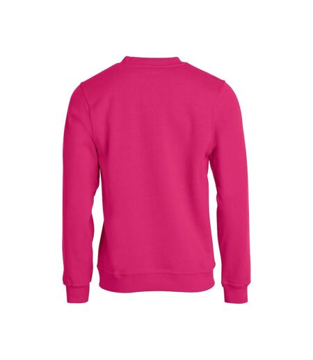 Clique Unisex Adult Basic Round Neck Sweatshirt (Bright Cerise) - UTUB177